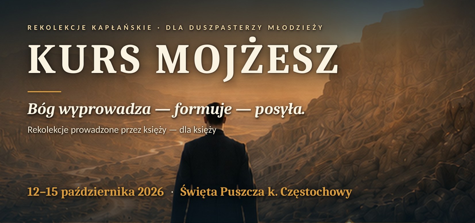 Kurs Mojżesz — rekolekcje kapłańskie, 12–15 października 2026