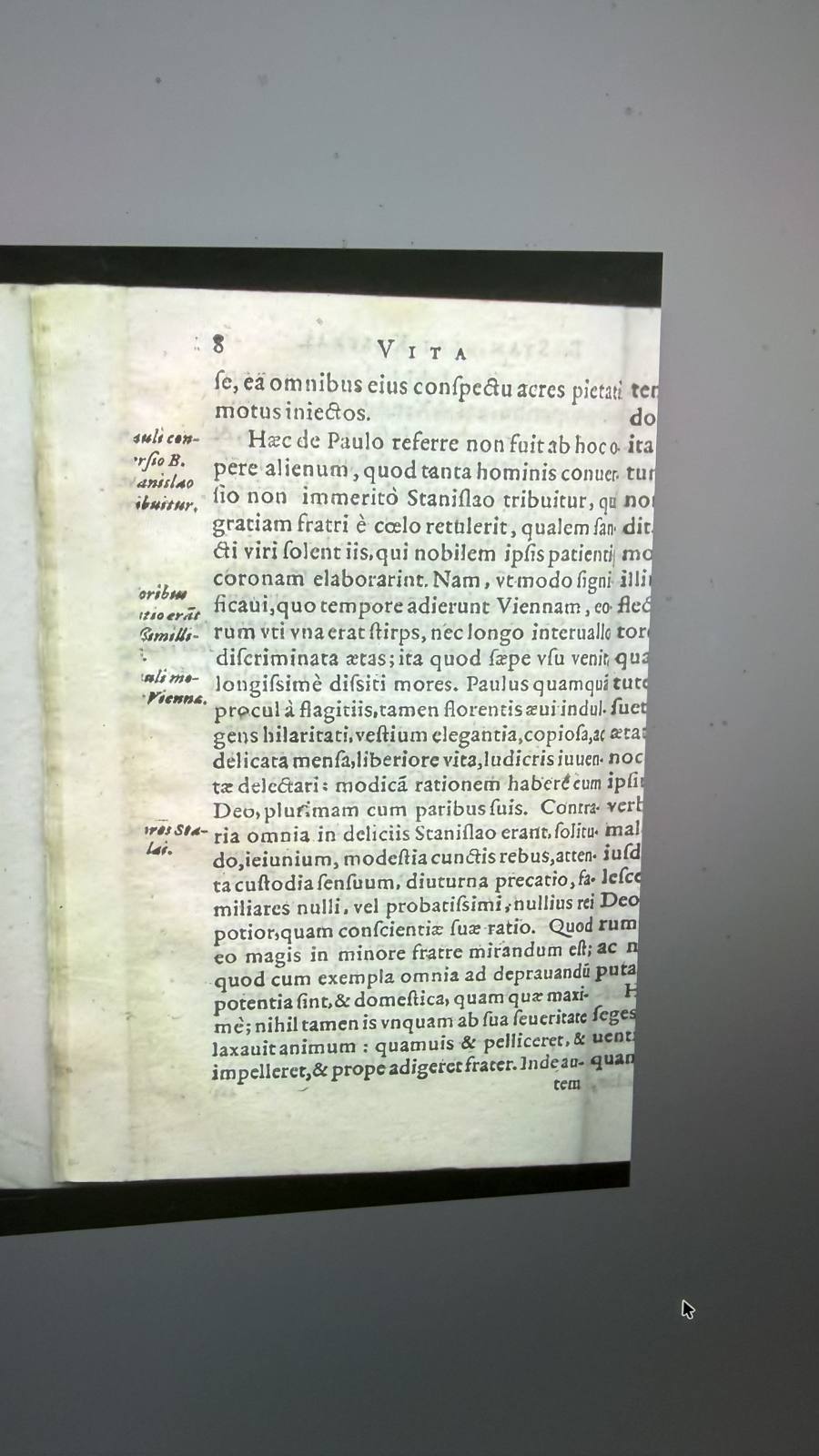 Strona starodruku: s. 8