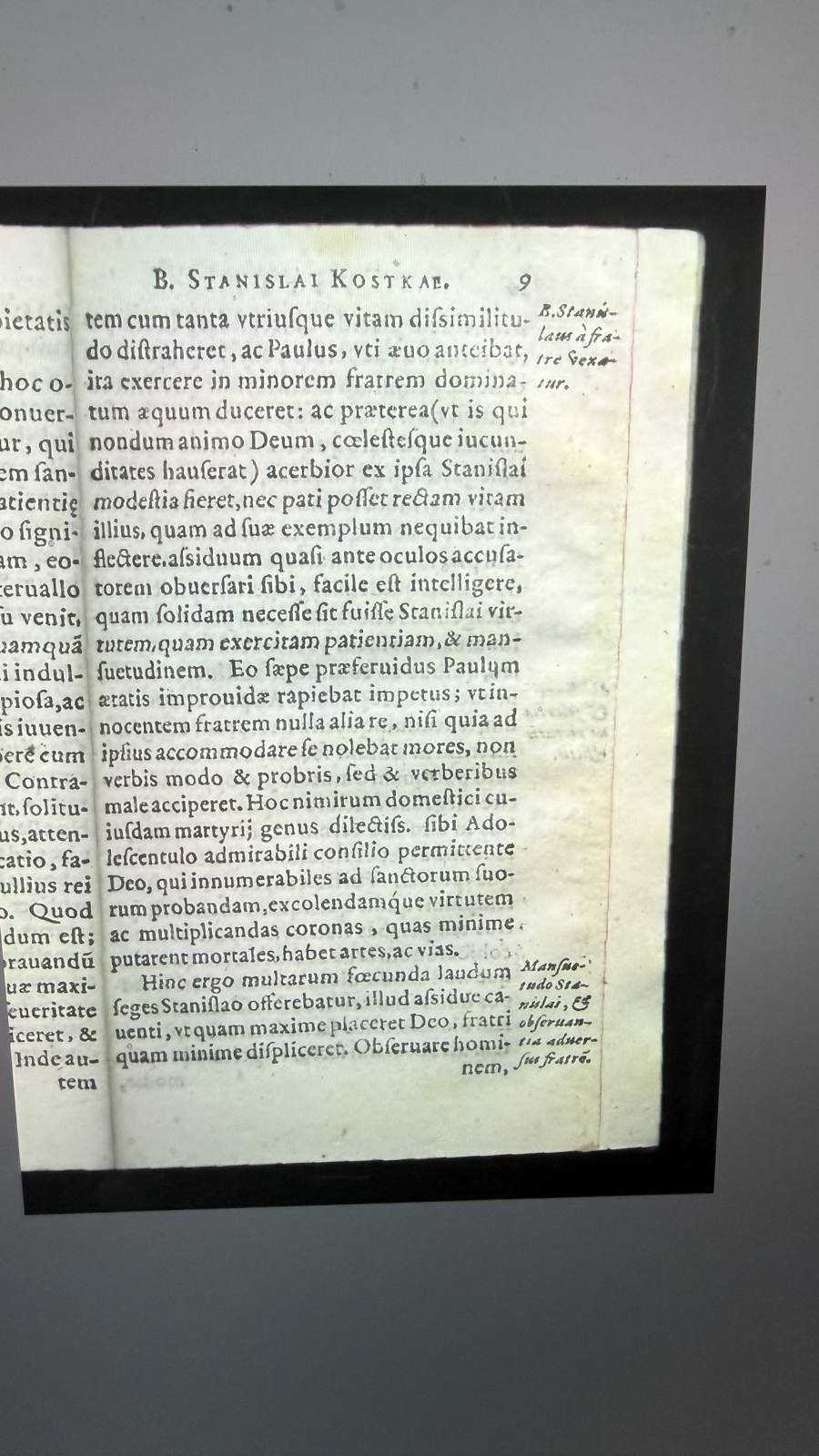 Strona starodruku: s. 9